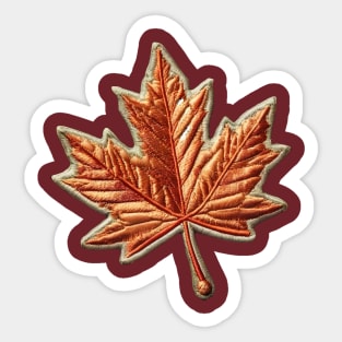 Mapple leaf Sticker